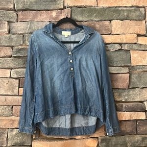 Cloth & Stone | Denim Top | XS